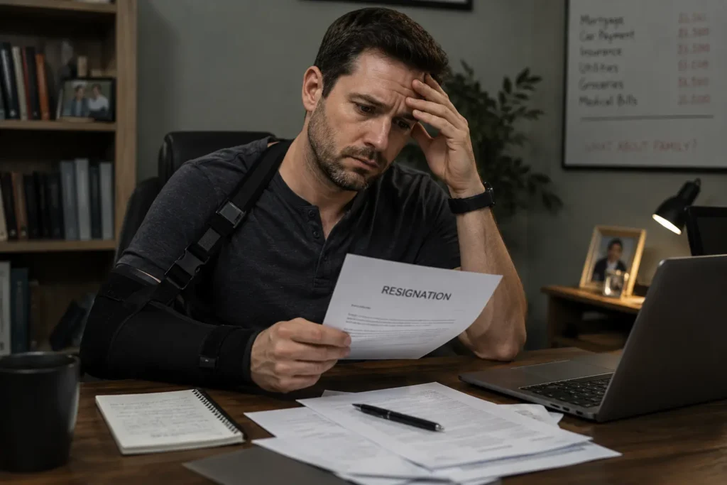 Risks of Quitting While on Workers' Compensation