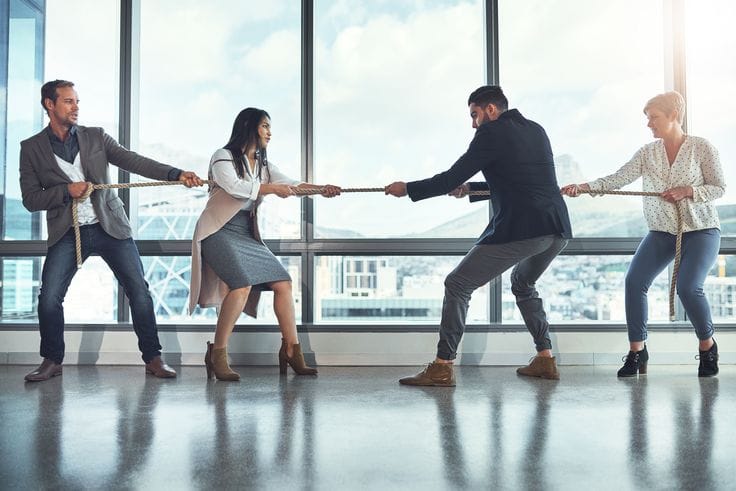 Hostile Work Environment Illustration