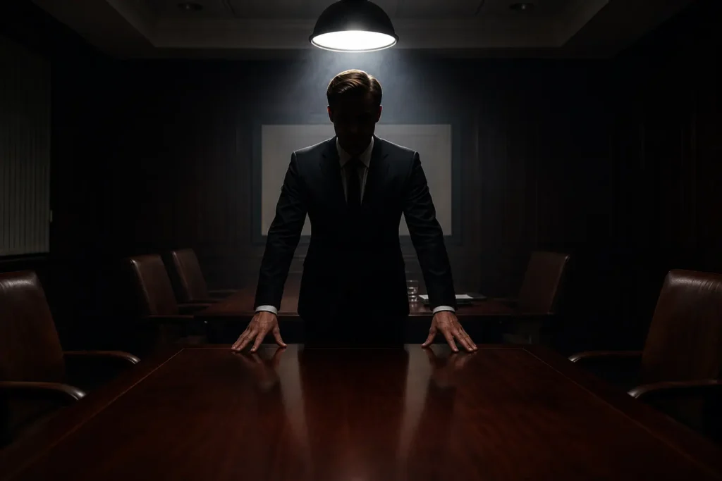 illustration of an hostile workplace